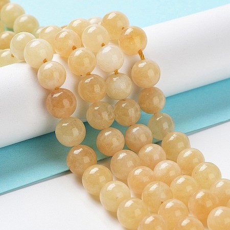Dyed Natural Malaysia Jade Beads Strands G-G021-02B-11-1