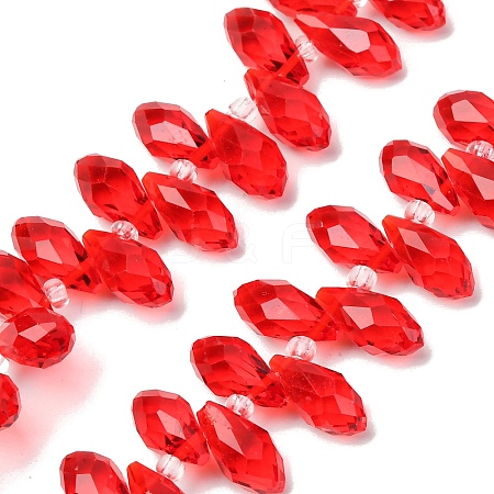 Crystal Glass Beads Strands GLAA-D033-35-1