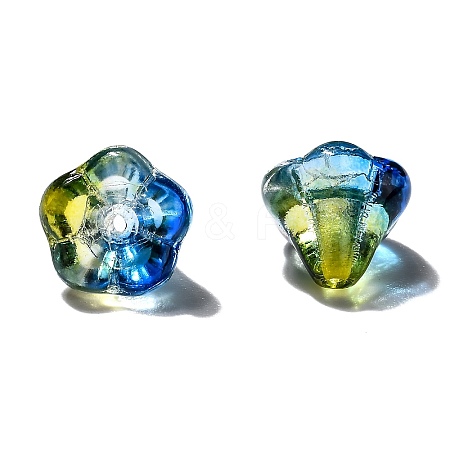 Transparent Czech Glass Beads GLAA-G070-05D-05-1