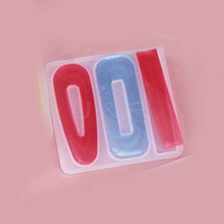 DIY Silicone Hair Clip Molds DIY-Z009-10-1