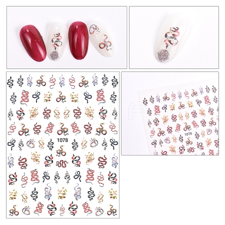 Halloween Paper Nail Art Stickers PW-WGEAAB4-04-1