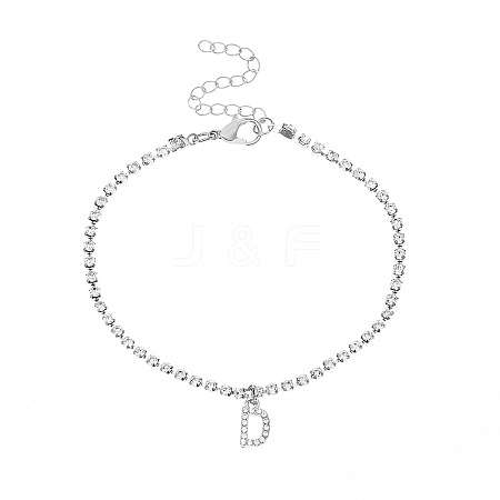 Fashionable and Creative Rhinestone Anklet Bracelets XR7352-4-1