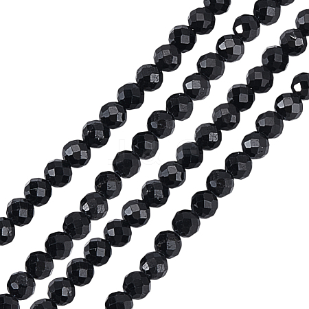 2 Strands Natural Tourmaline Beads Strands G-HY0002-01-1