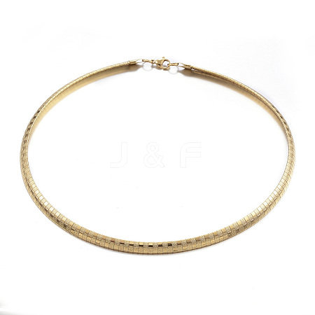 304 Stainless Steel Necklaces X-NJEW-E080-04G-1