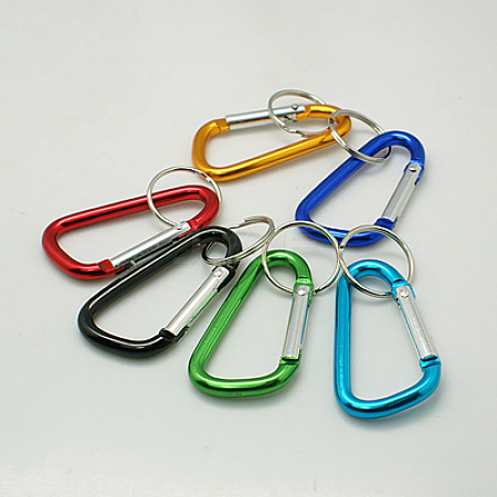 Aluminum Carabiner Keyring KEYC-C010-M-1