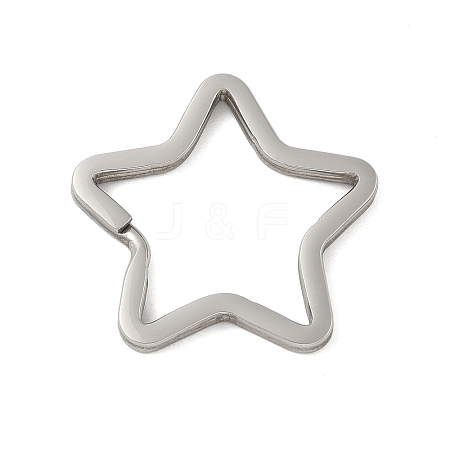 304 Stainless Steel Split Key Rings STAS-D144-01A-P-1