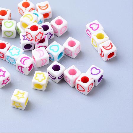 Craft Acrylic Beads SACR-S201-13-1