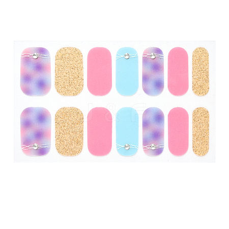 Nail Art Full Cover Nail Stickers MRMJ-S058-907-1