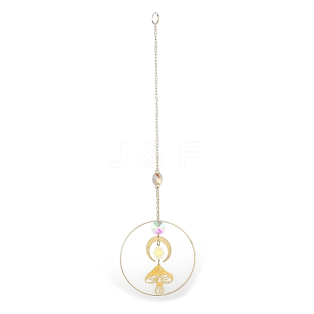 Brass Big Pendant Decorations LS-HJEW-M005-03G-05-1