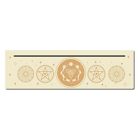 Natural Wood Card Stand for Tarot DJEW-WH0034-02R-1