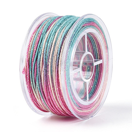 27M Segment Dyed Round Polyester Twisted Cords OCOR-N009-02A-06-1