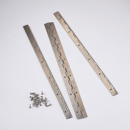 54Pcs 2 Styles Stainless Steel Hinges TOOL-SW0001-01B-1