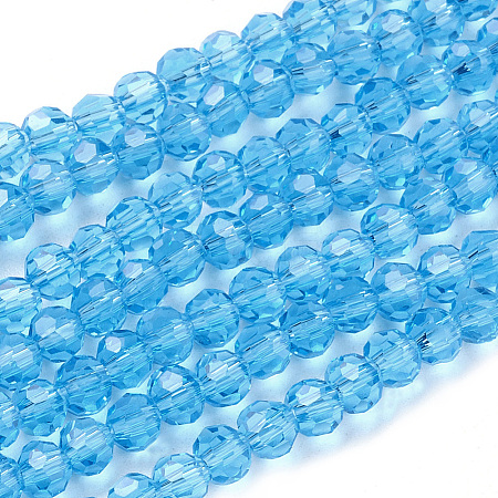 Glass Beads Strands LS-EGLA-J042-6mm-07-1