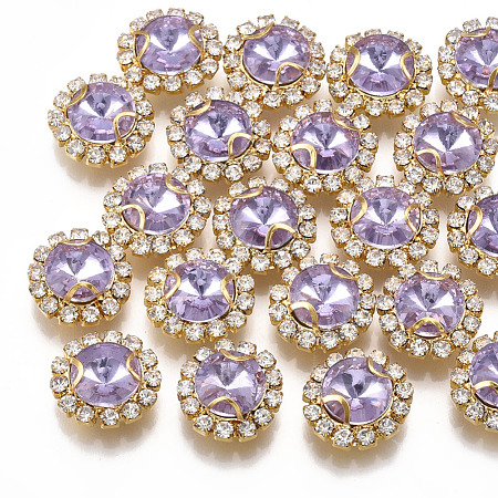 Sew on Rhinestone RGLA-T121-10mm-17G-1
