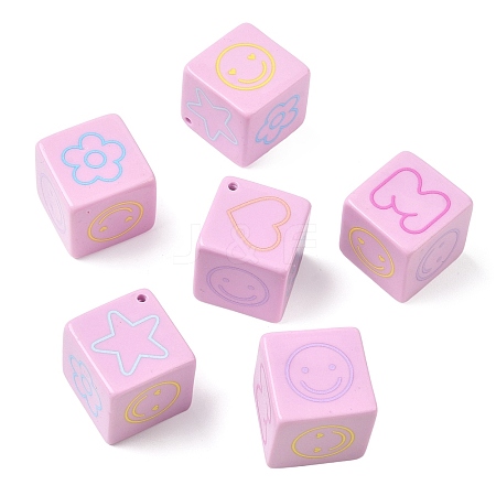 Printed Opaque Resin Beads RE-CBA2A92-03-1