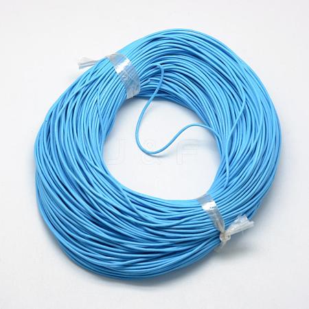 Spray Painted Cowhide Leather Cords WL-R001-2.0mm-25-1
