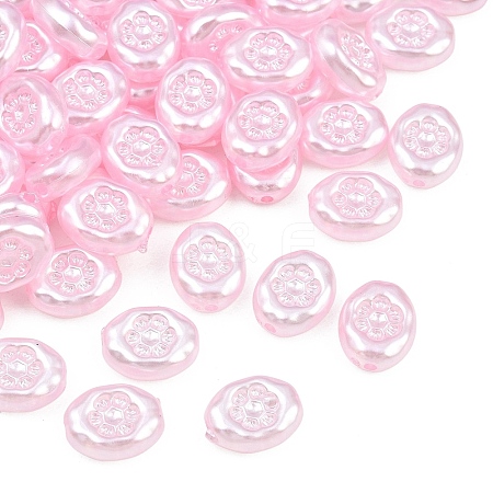 Imitation Pearl Acrylic Beads AC-CBAAA05-13B-1