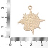 Alloy Enamel Pendants ENAM-P258-05G-G-3