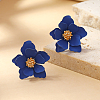 Sweet and Stylish Multi-layer Petal Flower Stud Earrings for Women DF7848-3-1