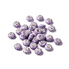Opaque Resin European Beads RESI-C055-01A-1
