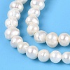 Natural Cultured Freshwater Pearl Beads Strands PEAR-N013-04H-4