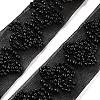 Polyester Flower Lace Trims OCOR-A007-05-1