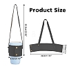 Reusable PU Leather Coffee Cup Holder AJEW-WH0368-02D-2