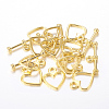Alloy Toggle Clasps X-LF1178Y-NFG-2