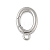 Brass Spring Gate Ring KK-L245-04P-01-1