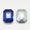 Pointed Back Glass Rhinestone Cabochons RGLA-T079-8x10mm-11-2