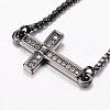 Adjustable Brass Bolo Bracelets BJEW-P200-11-3