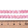 Anti-Tarnish Electroplate Glass Beads Strands GLAA-T028-6mm-02H-4
