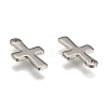 Tarnish Resistant Stainless Steel Tiny Cross Charms LS-STAS-Q168-07-2