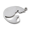 304 Stainless Steel Pendants STAS-I327-02P-01-2