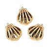 Marine Organism Theme Natural Shell Pendants SH-CBA6E49-01G-A-1