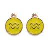 Alloy Enamel Pendants ENAM-S124-01A-14J-1