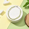 Natural Prehnite Beads Bracelets for Women BJEW-H623-02S-20-1