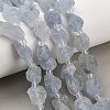 Raw Rough Natural Aquamarine Beads Strands GG-CBA0B77-A03-01-1