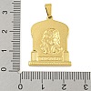 Ion Plating(IP) 304 Stainless Steel Pendants STAS-B071-02D-04G-3