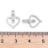 316 Stainless Steel Charms STAS-C096-12G-P-3