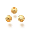 Brass Beads KK-M312-03G-1