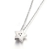 304 Stainless Steel Pendant Necklaces X-NJEW-O108-08P-2
