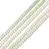 Transparent Gradient Color Glass Beads Strands GLAA-H021-01A-13-2
