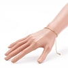 Brass Cable Chain Bracelets BJEW-JB06059-4