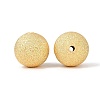 Textured Brass Beads KK-F931-31B-G-2