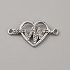 Zinc Alloy Connector Charms PHAR-WH0156-14P-1