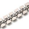 304 Stainless Steel Bib Chain Necklaces NJEW-Z013-03P-5
