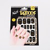 Mixed Style Removable Fake Temporary Tattoos Paper Stickers AJEW-O025-12-2