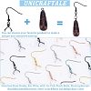 50Pcs 5 Style 304 Stainless Steel Earring Hooks FIND-UN0001-32-5