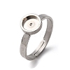 304 Stainless Steel Adjustable Ring Components STAS-Z064-08P-02-1
